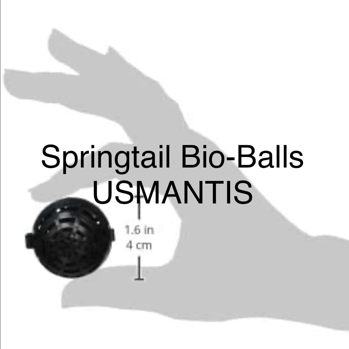 Bioactive Balls Springtail Spawning Spheres NEW PRODUCT bioballs! - USMANTIS
