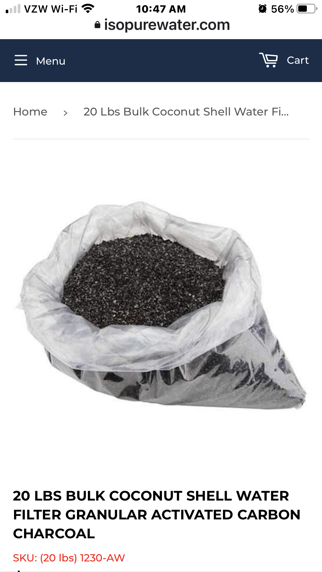 Horticultural Charcoal Organic Bioactive - USMANTIS