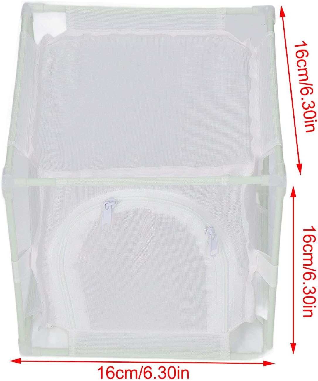 Praying mantis Mini Habitat Cage, PVC Mesh - USMANTIS