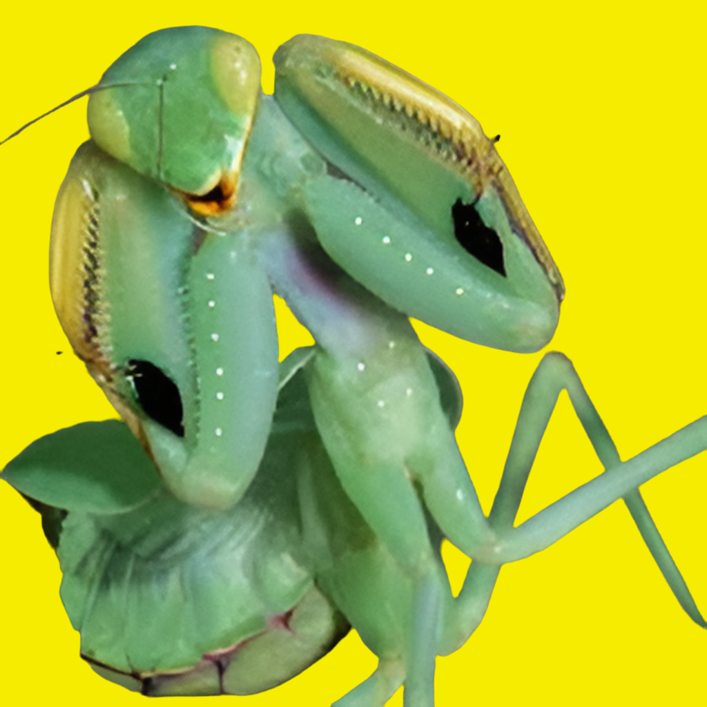 Clinia humeralis Wide-arm mantis