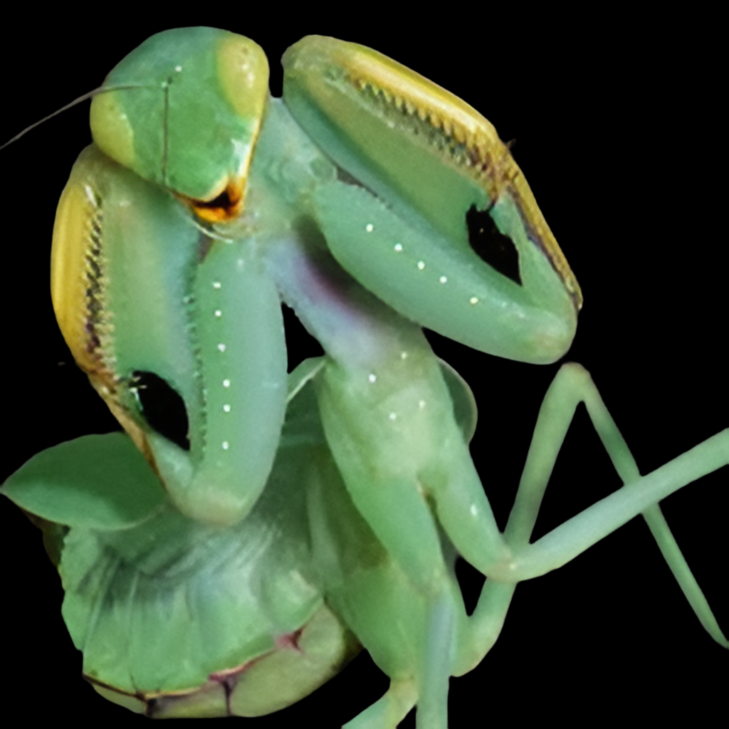 Clinia humeralis Wide-arm mantis