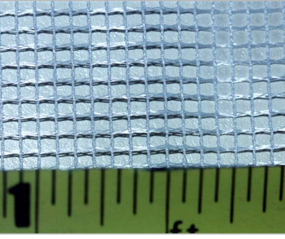 White butterfly Collapsible insect net kit with white grid mesh 1/16" square holes. Professional grade
