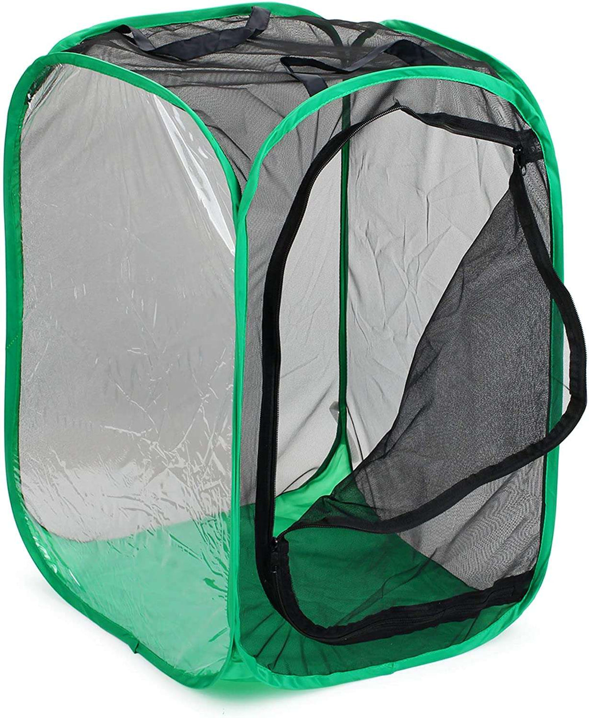 36" Large Collapsible Insect Mesh Cage Terrarium Pop-up 24 x 24 x 36 Inches - USMANTIS