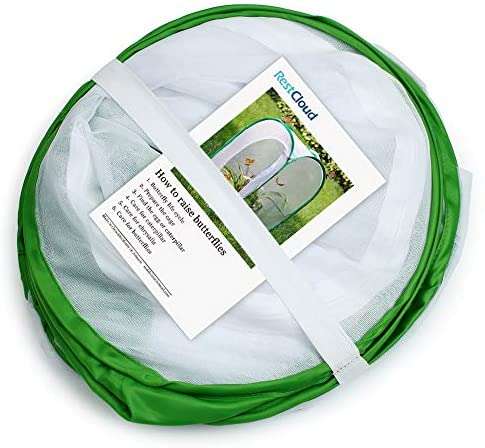 36" Large Collapsible Insect Mesh Cage Terrarium Pop-up 24 x 24 x 36 Inches - USMANTIS
