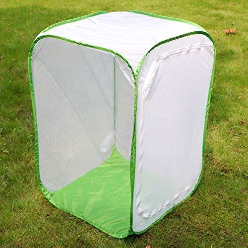 36" Large Collapsible Insect Mesh Cage Terrarium Pop-up 24 x 24 x 36 Inches - USMANTIS