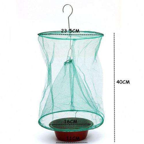 Drosophila Fly fruit flies or house flies Trap Net Reusable Insect Catcher Cage - USMANTIS