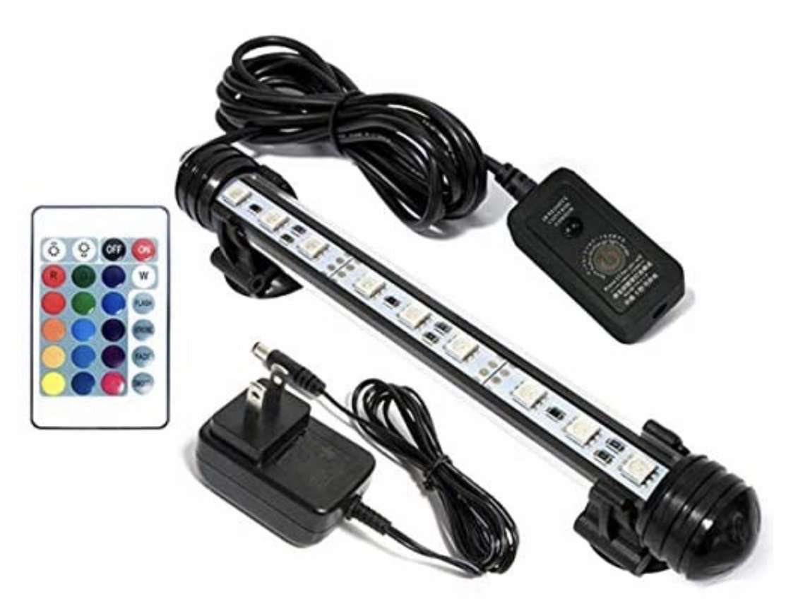 7.5” LED Light Remote Control Colors Water Proof - USMANTIS