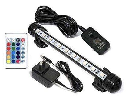 7.5” LED Light Remote Control Colors Water Proof - USMANTIS