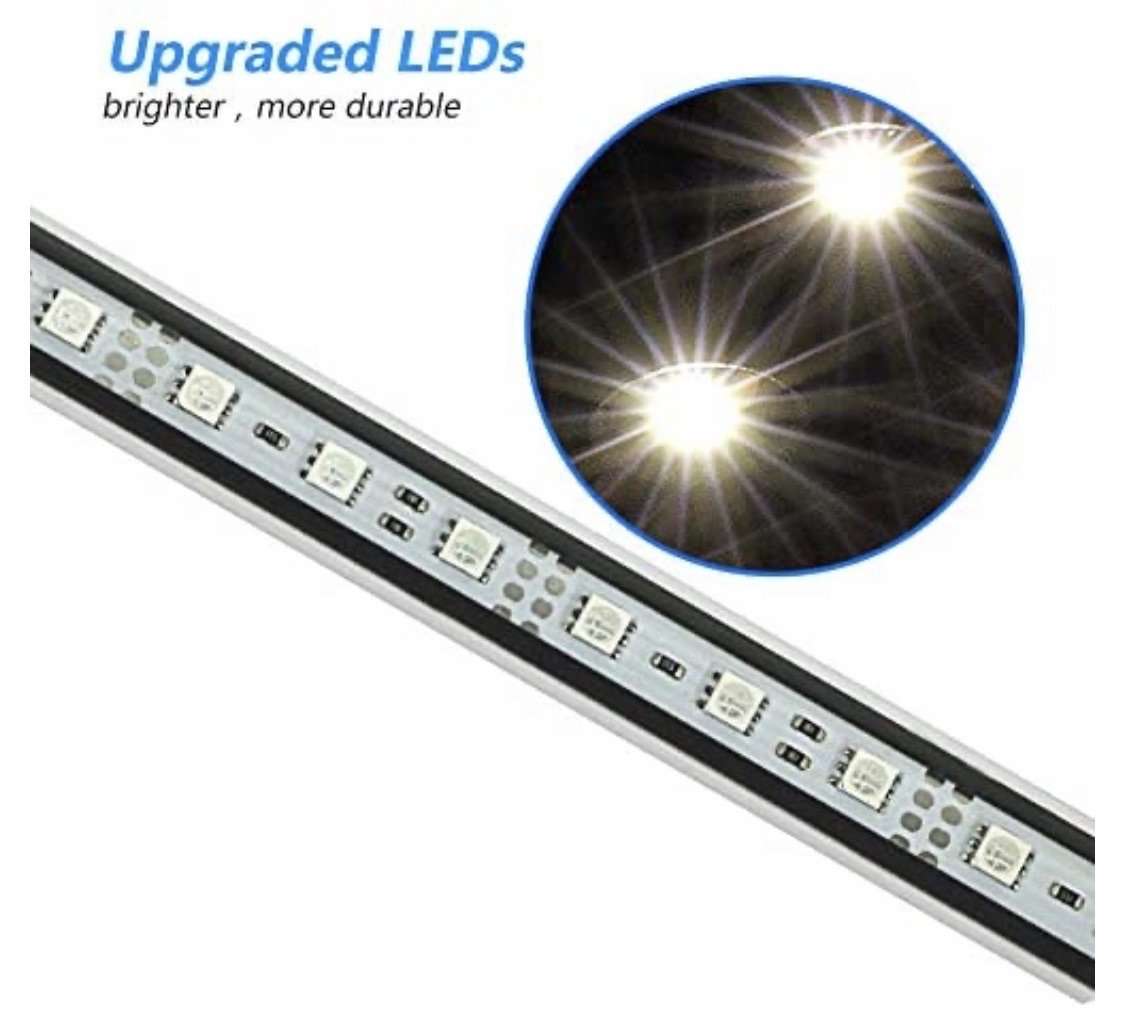 7.5” LED Light Remote Control Colors Water Proof - USMANTIS