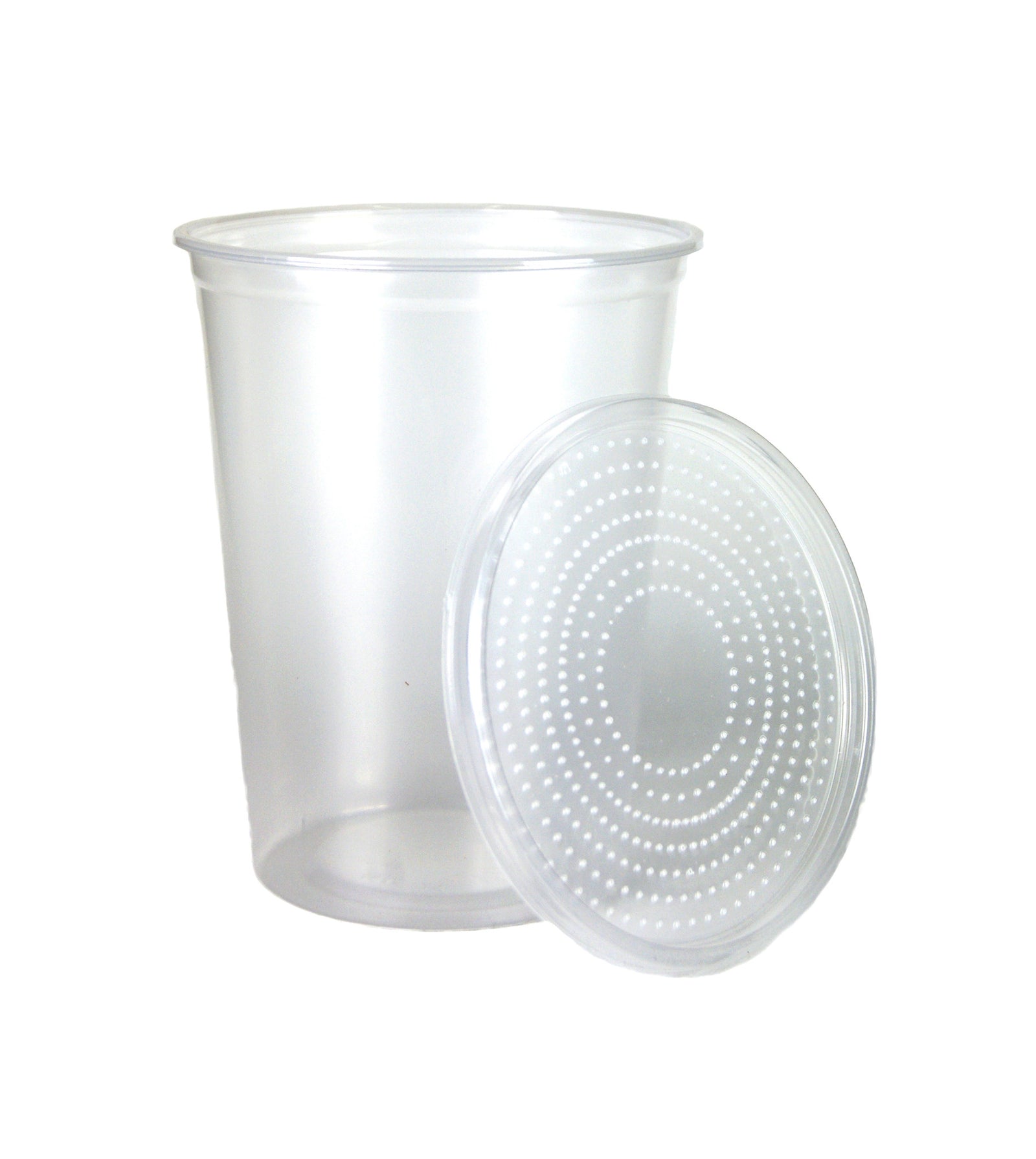 Wire Screen Waffle Lids Deli Cup Lids - Vented for insects - USMANTIS