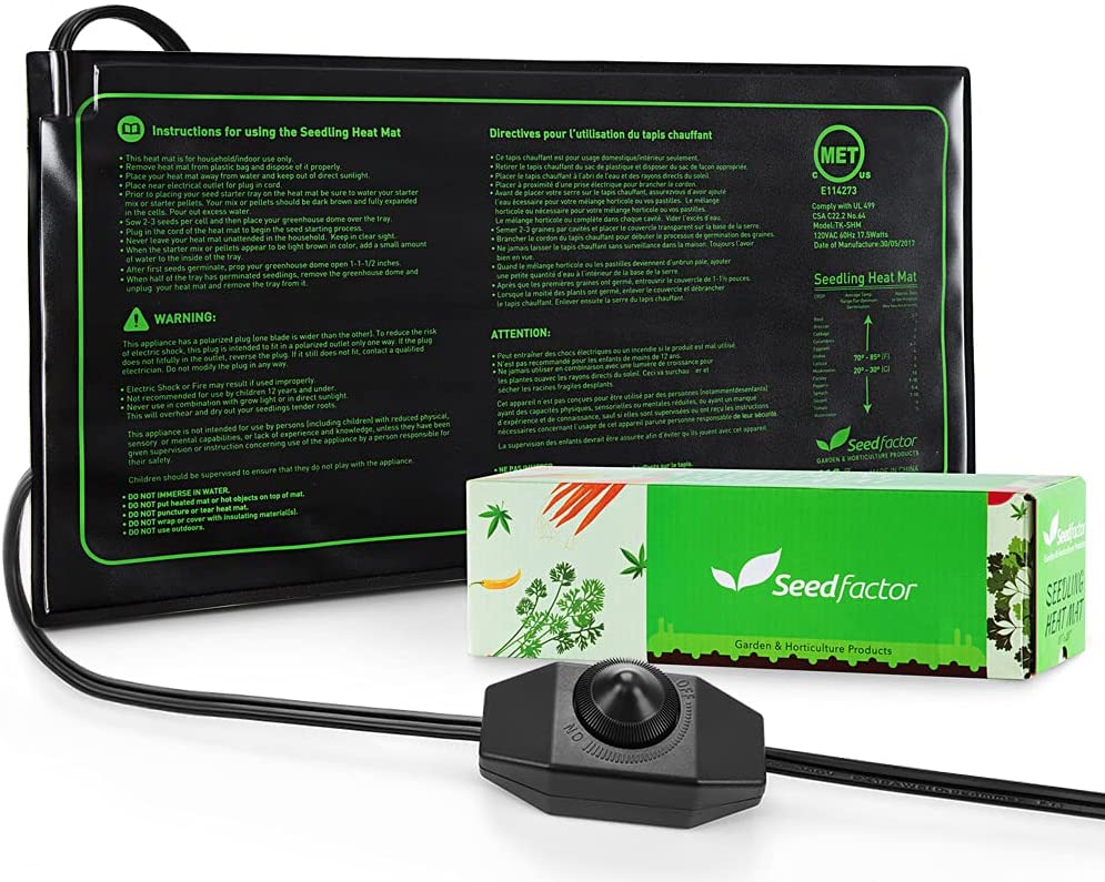 MET Certified Heat Mat, Temperature Adjustable Waterproof Durable Heat Mat, - USMANTIS