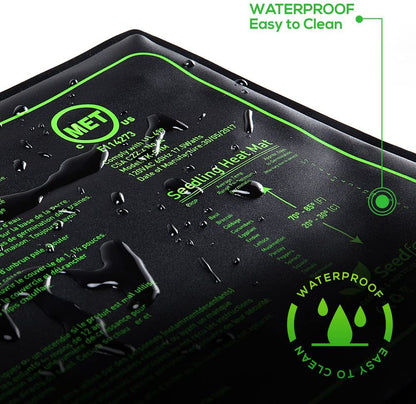 MET Certified Heat Mat, Temperature Adjustable Waterproof Durable Heat Mat, - USMANTIS