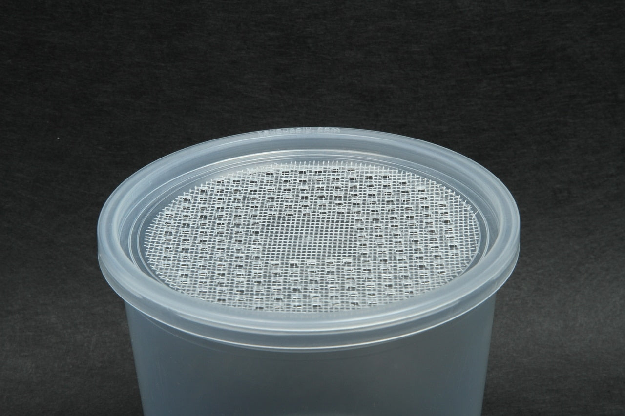 Wire Screen Waffle Lids Deli Cup Lids - Vented for insects