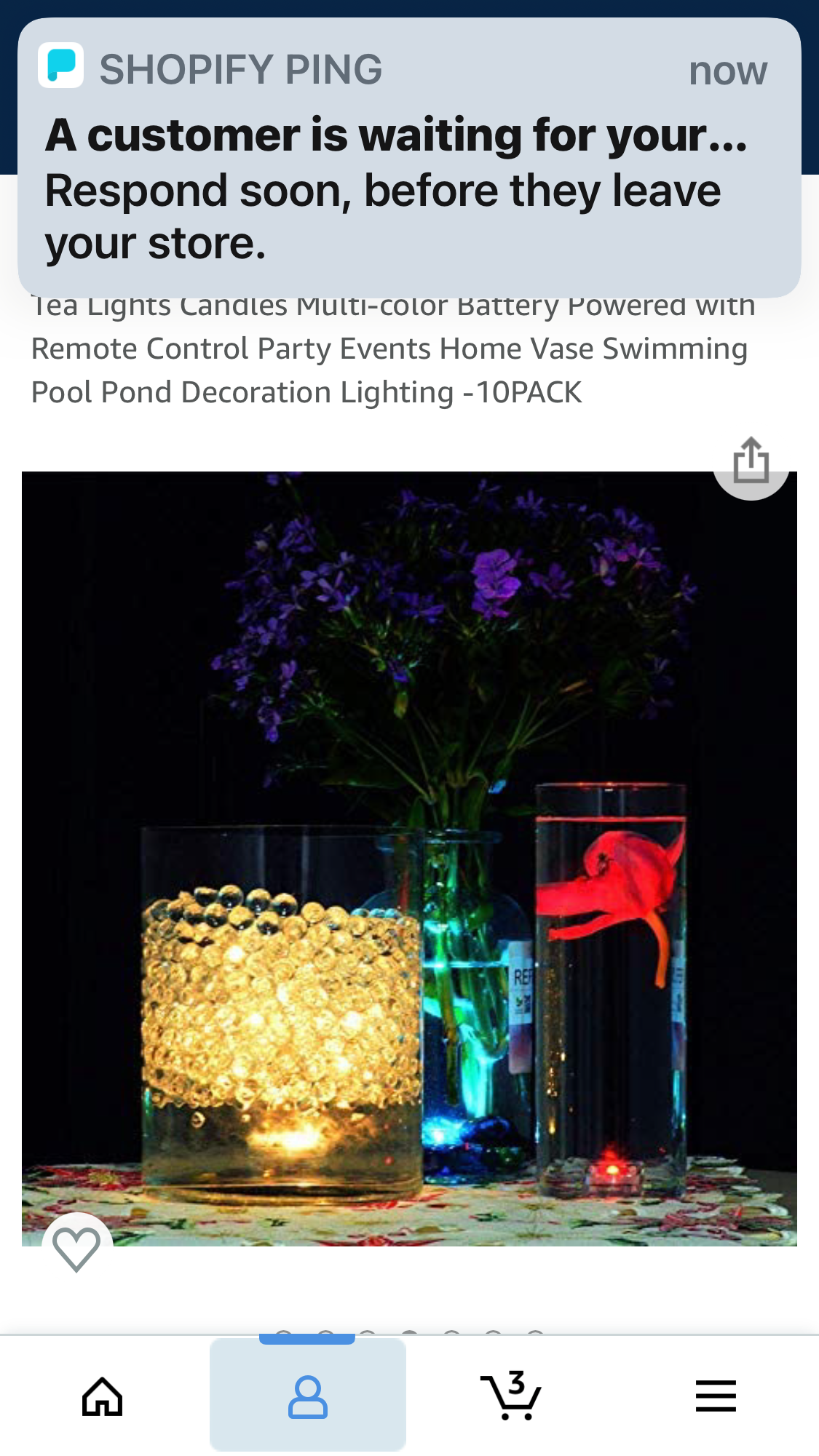 Waterproof LED Light Small with Remote - USMANTIS