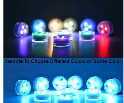 Waterproof LED Light Small with Remote - USMANTIS