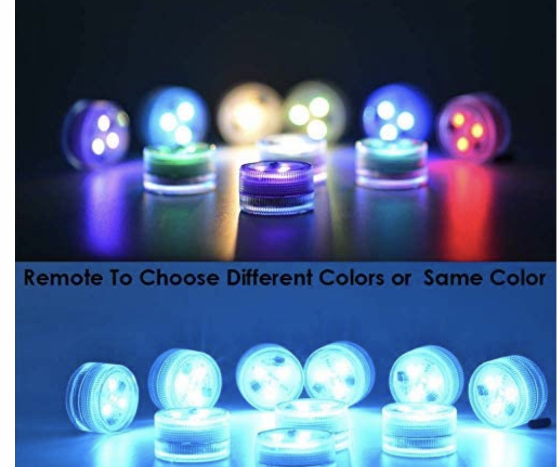 Waterproof LED Light Small with Remote - USMANTIS