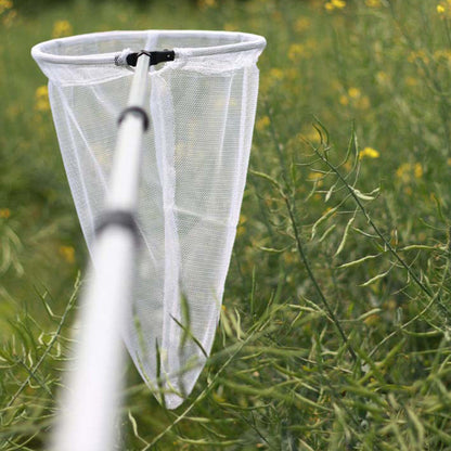 best fishing bug nets Extendable Fishing Net Telescopic Handle Landing Net Foldable Catching Insects Net Fishing Tool