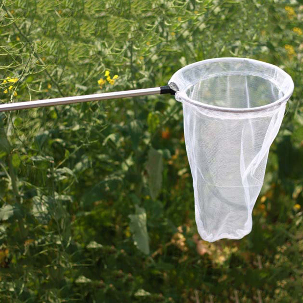 1 Bug Catching Net 34 Extendable Butterfly 8 Round Telescopic Insect Cage